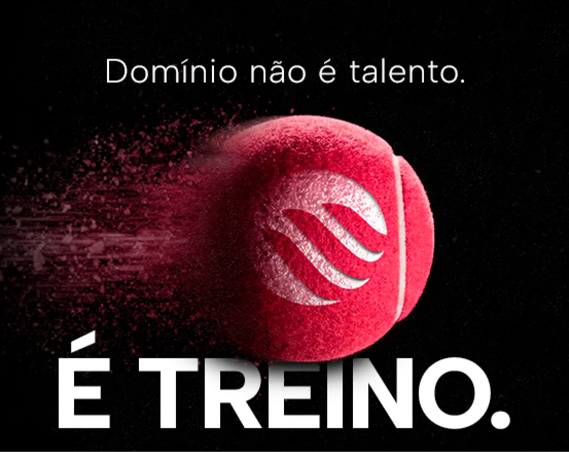 Domínio não é talento. É treino.